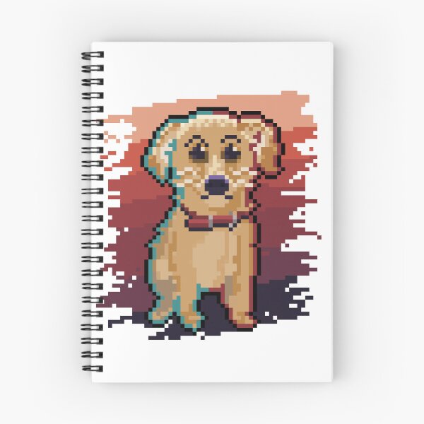 Item preview, Pixel Art  Caramel-colored Dog designed and sold by Oaky3.