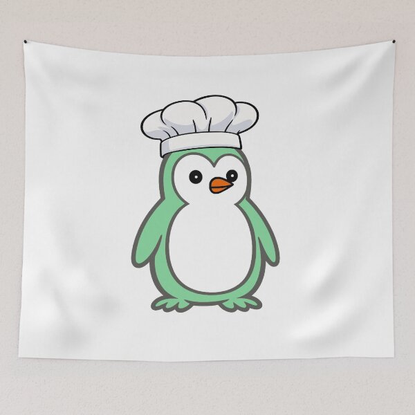 Item preview, Pippo the Chef – Minimalist Chef Penguin designed and sold by Pippo-Penguin.