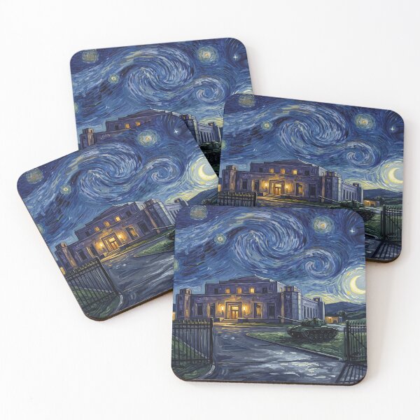 Item preview, Fort Knox Starry Night Historical Landscape designed and sold by Bad-Decisions-Designs.