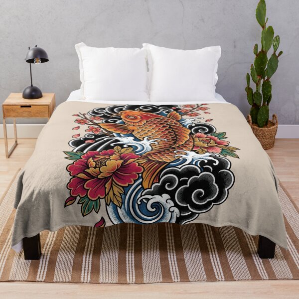 Item preview, Koi Fish Pond Tattoo designed and sold by Tnerv.