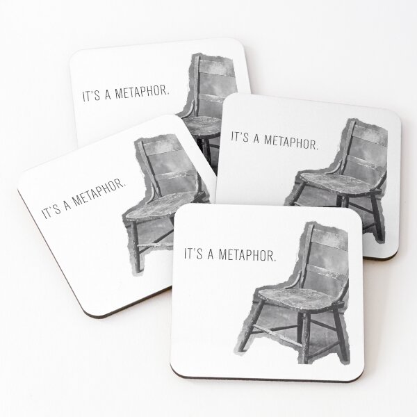 Item preview, It's a Metaphor Vintage Chair Illustration designed and sold by mackartist.