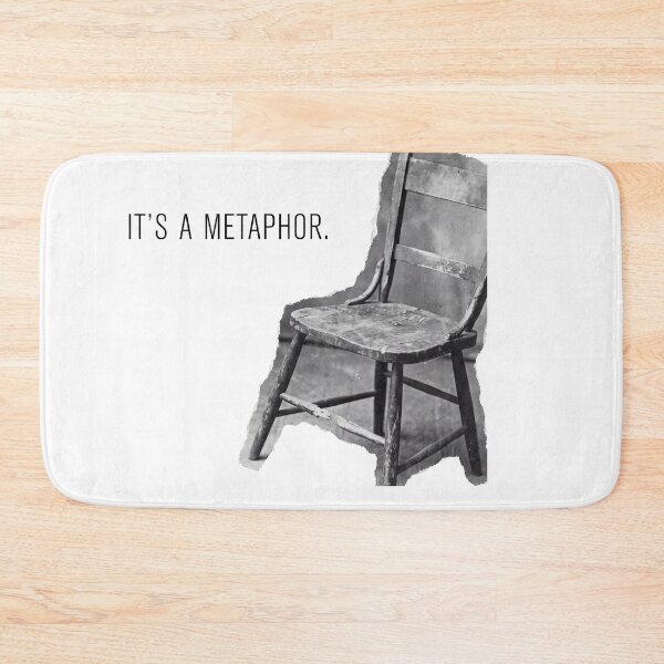 Item preview, It's a Metaphor Vintage Chair Illustration designed and sold by mackartist.