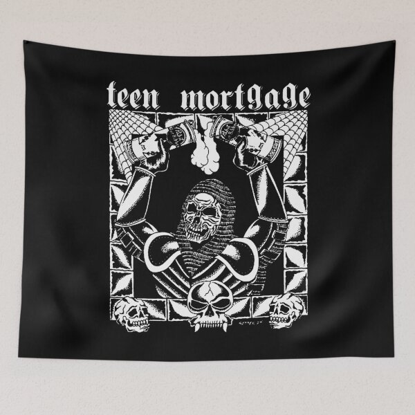 Item preview, Skull Silhouette Garage Punk Music Group designed and sold by JamesCusick.