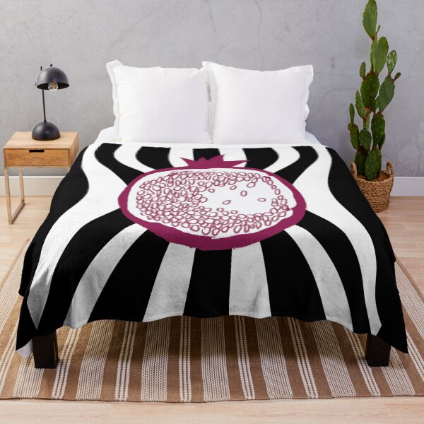Item preview, Modern Pomegranate Rosh Hashanah Art Abstract Stripes Shana Tova designed and sold by photossmirnov.