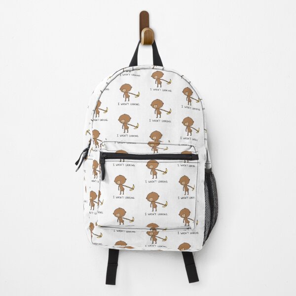 Item preview, Funny Monkey Banana Meme I Wasn't Looking designed and sold by MonkiFlipp.