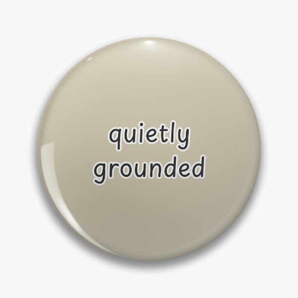 Item preview, Quietly Grounded Minimalist Halloween Quote Art designed and sold by suncorner28.