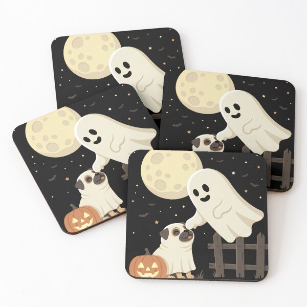 Item preview, Copy of Boo-P Funny Halloween Ghost Dog Booping Nose Design designed and sold by w66aboo.