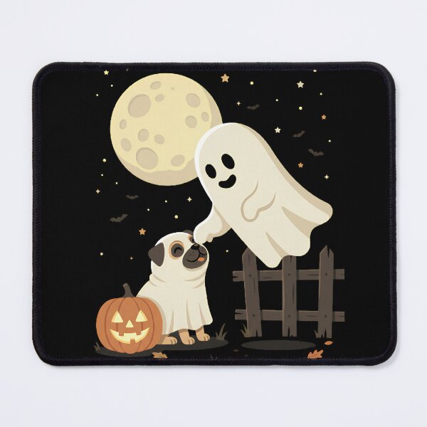 Item preview, Copy of Boo-P Funny Halloween Ghost Dog Booping Nose Design designed and sold by w66aboo.