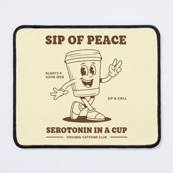 Item preview, Sip of peace coffee cartoon designed and sold by aspanguji.