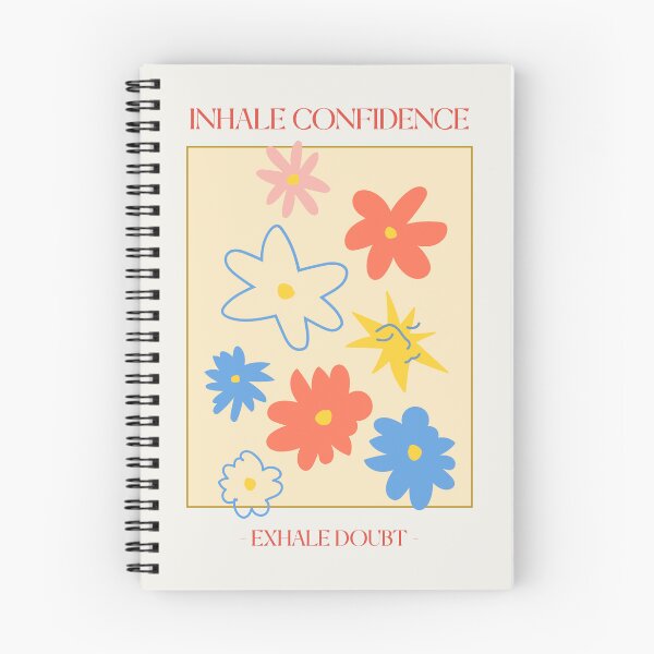 Item preview, Inhale Confidence Exhale Doubt Retro Floral designed and sold by chatzous.