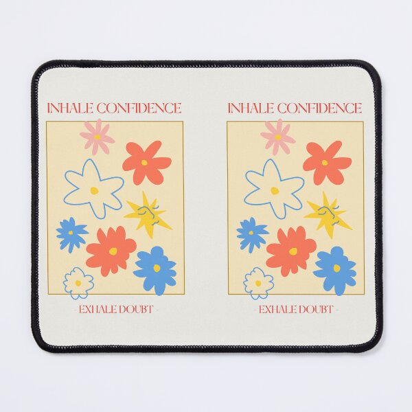 Item preview, Inhale Confidence Exhale Doubt Retro Floral designed and sold by chatzous.