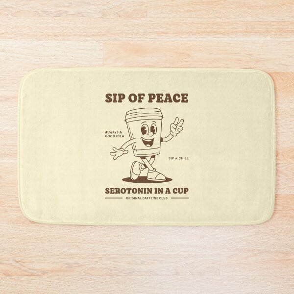 Item preview, Sip of peace coffee cartoon designed and sold by aspanguji.