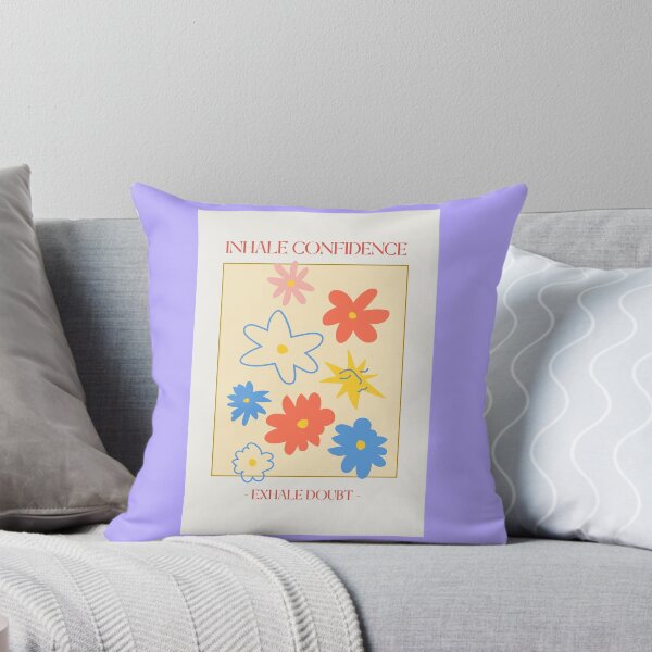 Item preview, Inhale Confidence Exhale Doubt Retro Floral designed and sold by chatzous.