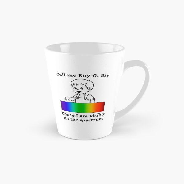 Item preview, CALL ME ROY G. BIV CAUSE I AM VISIBLY ON THE SPECTRUM designed and sold by oddwonders.
