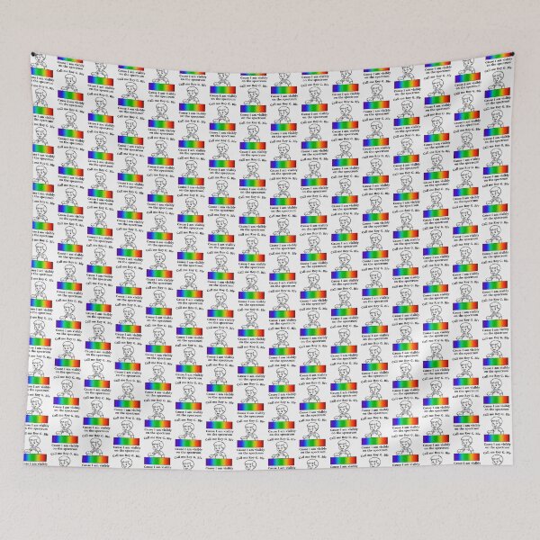 Item preview, CALL ME ROY G. BIV CAUSE I AM VISIBLY ON THE SPECTRUM designed and sold by oddwonders.