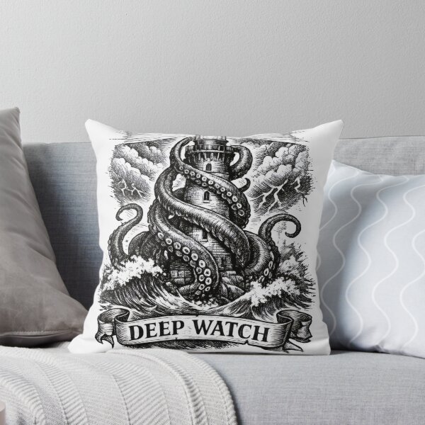 Item preview, Kraken Lighthouse Deep Watch designed and sold by TheRealTaria.