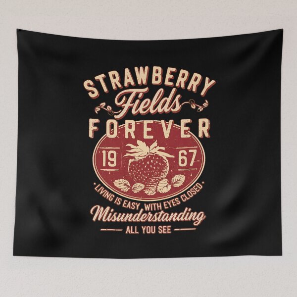 Item preview, Strawberry Fields Forever 1967 Vibe-75 designed and sold by NiamhSmithCute.