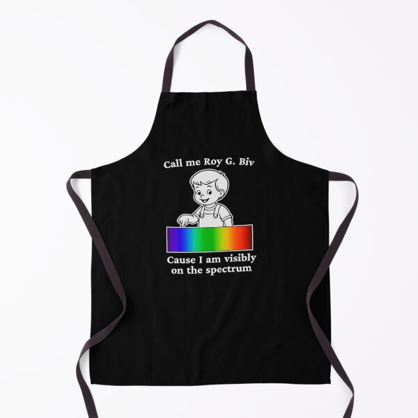 Item preview, CALL ME ROY G. BIV CAUSE I AM VISIBLY ON THE SPECTRUM designed and sold by oddwonders.