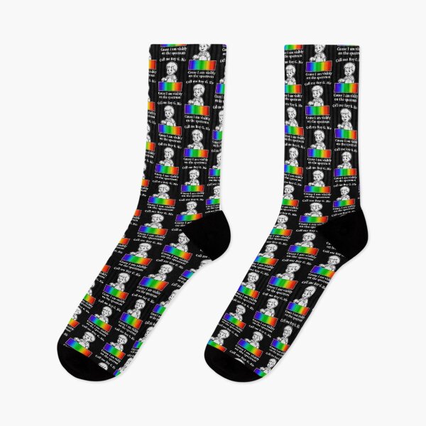Item preview, CALL ME ROY G. BIV CAUSE I AM VISIBLY ON THE SPECTRUM designed and sold by oddwonders.