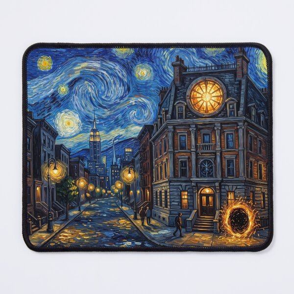Item preview, Sanctum Sanctorum Starry Night Landscape designed and sold by Bad-Decisions-Designs.