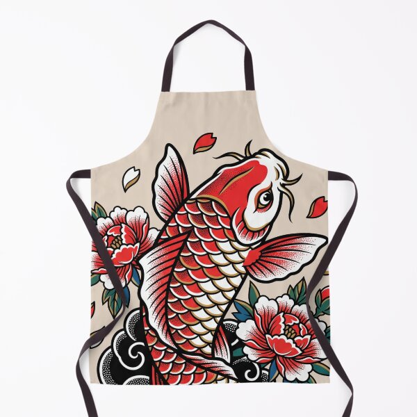 Item preview, Red Koi Fish Tattoo designed and sold by Tnerv.