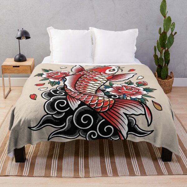 Item preview, Red Koi Fish Tattoo designed and sold by Tnerv.