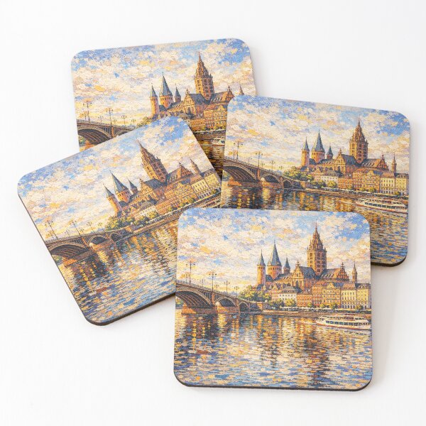 Item preview, A painting of Mainz, Germany – A Beautiful place in Europe. designed and sold by GalleryKauffeld.