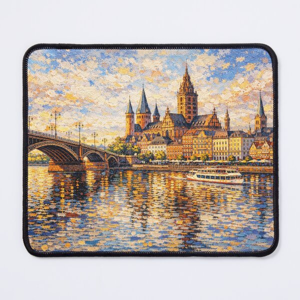 Item preview, A painting of Mainz, Germany – A Beautiful place in Europe. designed and sold by GalleryKauffeld.