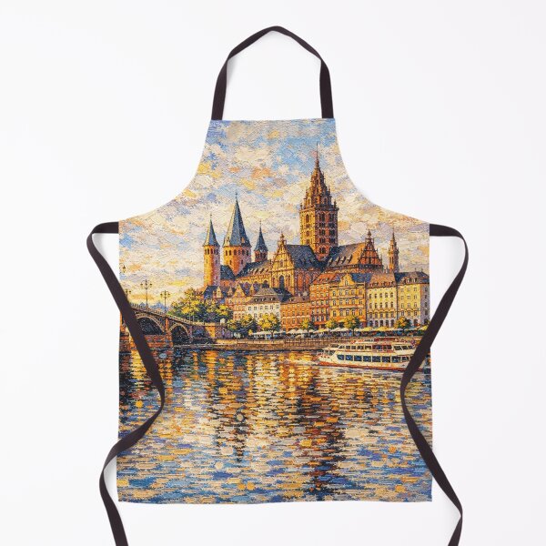 Item preview, A painting of Mainz, Germany – A Beautiful place in Europe. designed and sold by GalleryKauffeld.