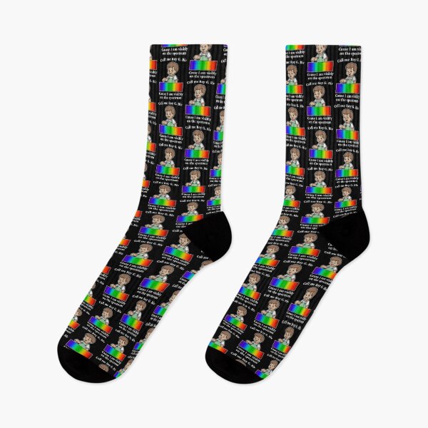 Item preview, CALL ME ROY G. BIV CAUSE I AM VISIBLY ON THE SPECTRUM designed and sold by oddwonders.