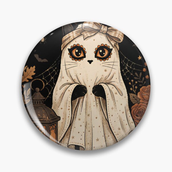 Item preview, Boho Floral Ghost with Bow - Cute Halloween Design designed and sold by w66aboo.