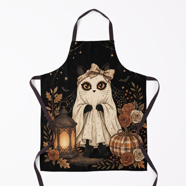 Item preview, Boho Floral Ghost with Bow - Cute Halloween Design designed and sold by w66aboo.