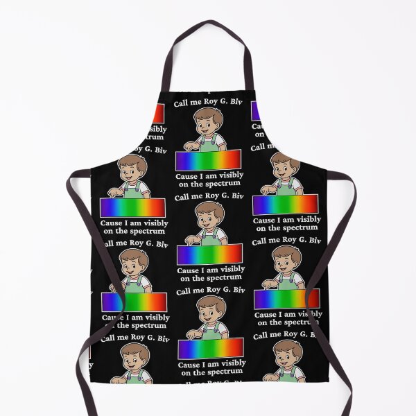 Item preview, CALL ME ROY G. BIV CAUSE I AM VISIBLY ON THE SPECTRUM designed and sold by oddwonders.