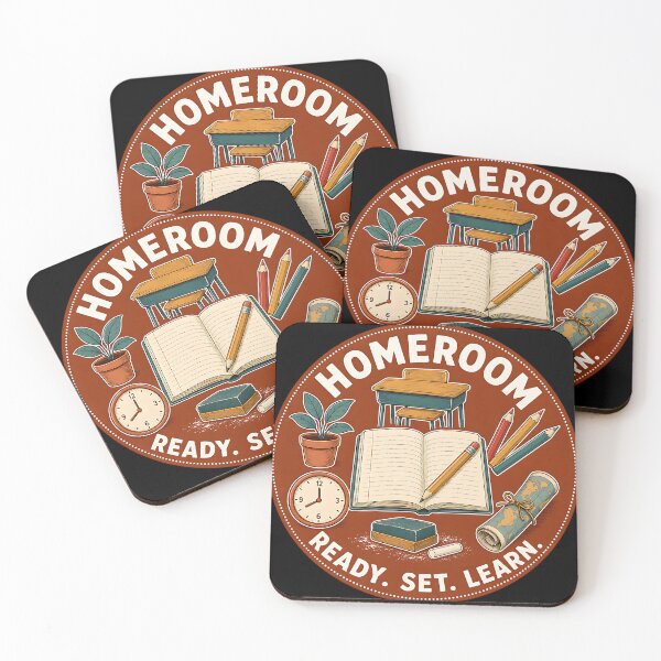 Item preview, Homeroom Ready Set Learn Vintage Badge designed and sold by MOCH- ART.