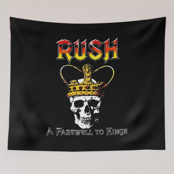 Item preview, Rush A Farewell to Kings Skull Crown -34 designed and sold by NiamhSmithCute.