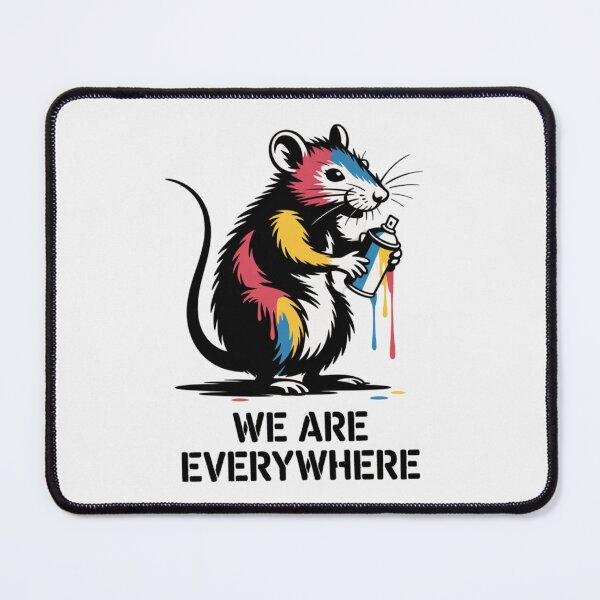 Item preview, Banksy Rat - We Are Everywhere designed and sold by 123ks.