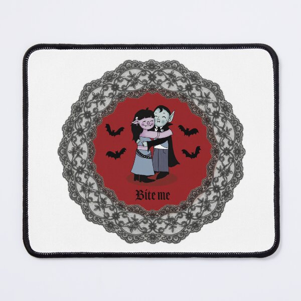 Item preview, Hugging Vampire Couple BITE ME designed and sold by printedbynaomi.