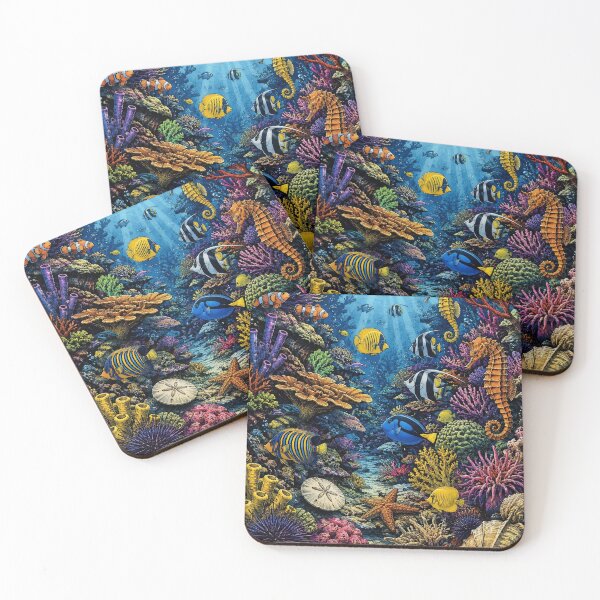 Item preview, Underwater wonders  designed and sold by Island Art Studios.
