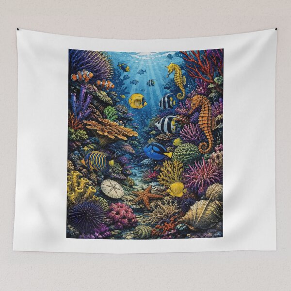 Item preview, Underwater wonders  designed and sold by Island Art Studios.