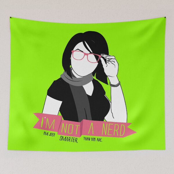 Item preview, Nerdy Girl  designed and sold by NydiaSRobles.