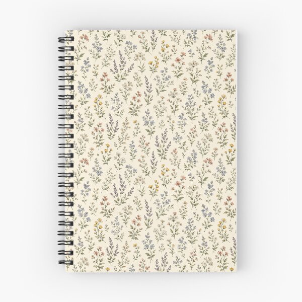 Item preview, Vintage Wildflower Meadow Pattern designed and sold by Lily Lola.
