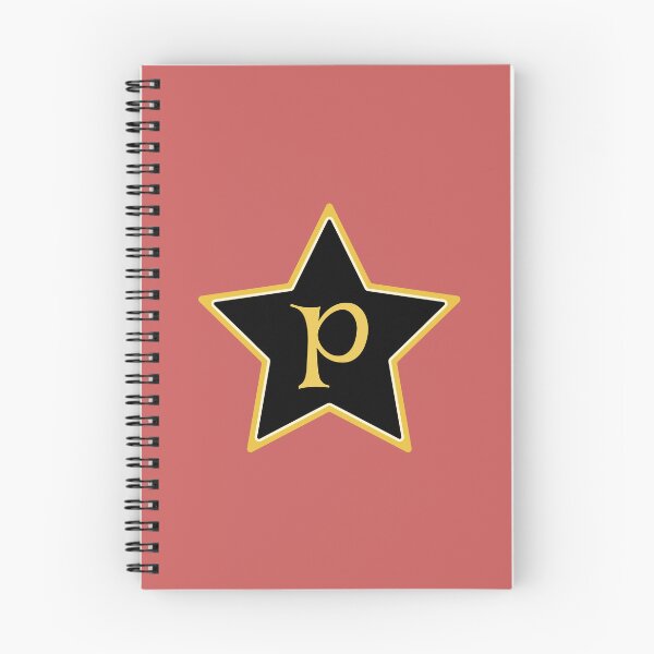 Item preview, Star Monogram P Gold Black designed and sold by Jeallan Designs.