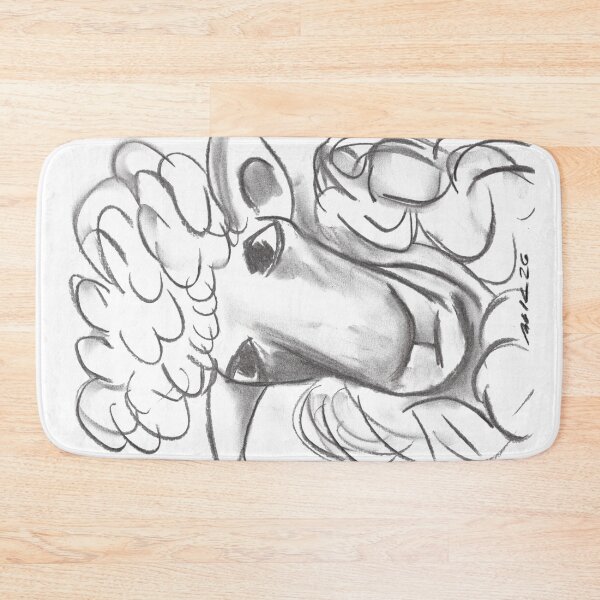 Item preview, Sheep with Mini Plie, Charcoal designed and sold by Anke‘s Bazaar.