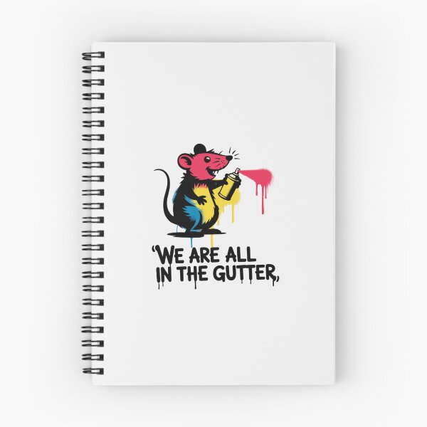 Item preview, Banksy Rat - We Are All In The Gutter designed and sold by 123ks.