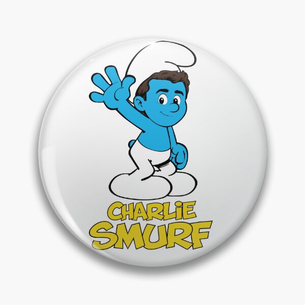 Item preview, We Are Charlie Smurf. designed and sold by cocaynecowboy.