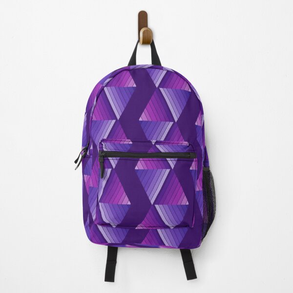 Item preview, Purple modern geometric zigzag designed and sold by wonghong.