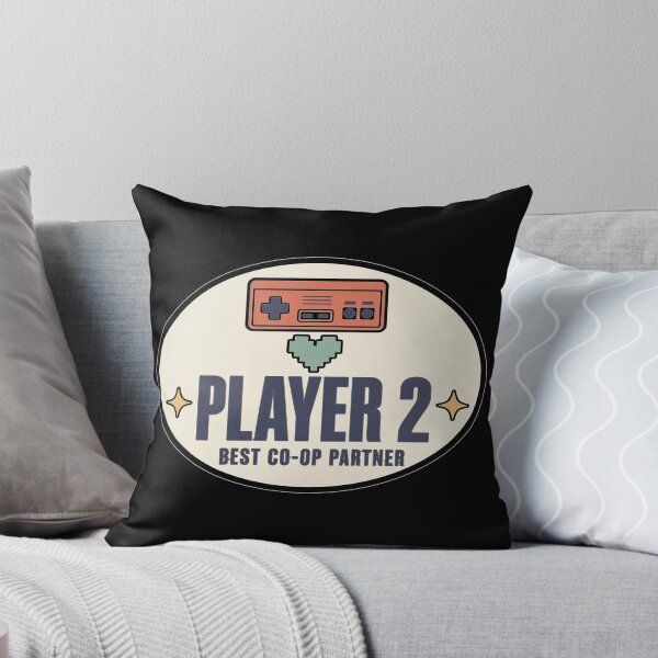 Item preview, Player 2 - Best Co-op Partner Gamer Couple Shirt designed and sold by Art&Fun.