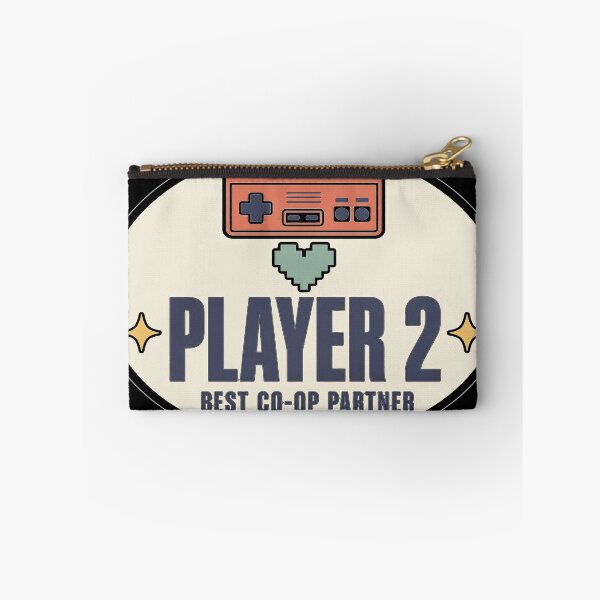 Item preview, Player 2 - Best Co-op Partner Gamer Couple Shirt designed and sold by Art&Fun.
