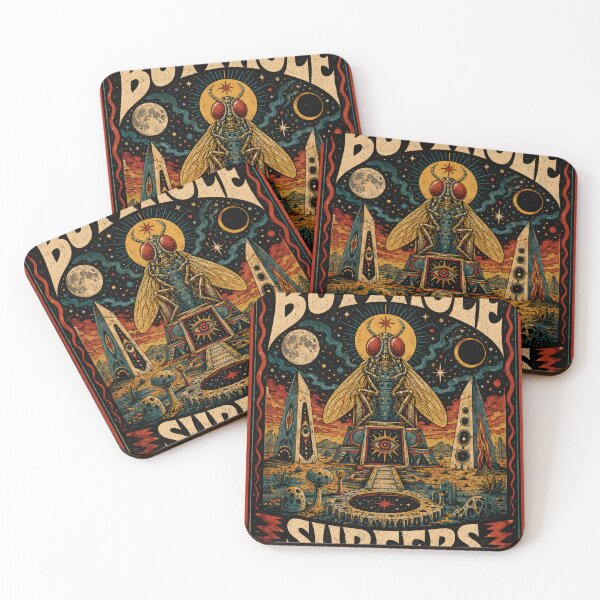 Item preview, Butthole Surfers Cosmic Insect Temple designed and sold by 4lmyr.