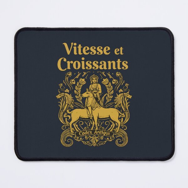 Item preview, Vitesse et Croissants - Antique Woodcut Engraving designed and sold by codex antique.